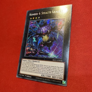 [Thẻ Bài Yugioh Chính Hãng] Number 4: Stealth Kragen
