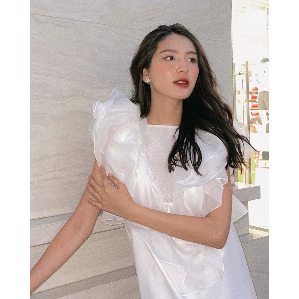 Đầm Suông Bèo Tơ Ánh Kim KC1400