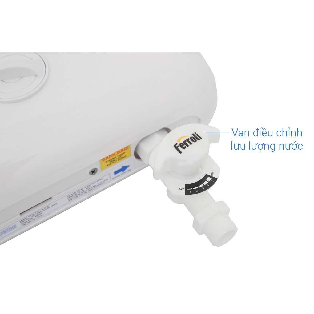 may nuoc nong, Máy nước nóng trực tiếp RITA FS - TE 4.500W Tiết kiệm điện, dễ dàng lắp đặt