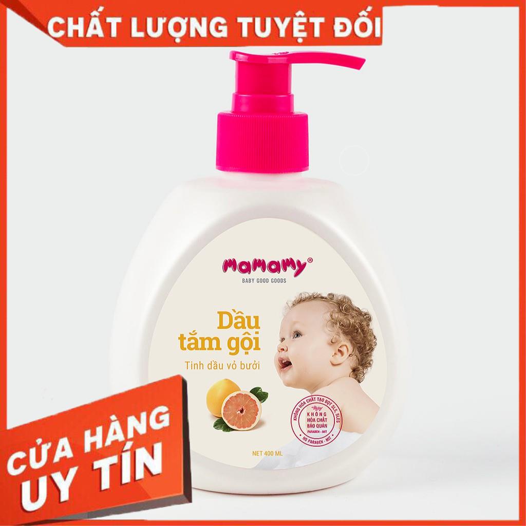 Dầu tắm gội thiên nhiên Mamamy 400ml