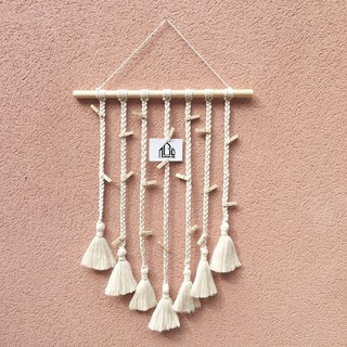 Macrame treo ảnh trang trí