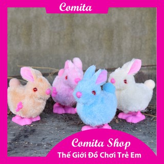 Đồ chơi thỏ con vặn cót nhún nhảy đáng yêu cho bé COMITA