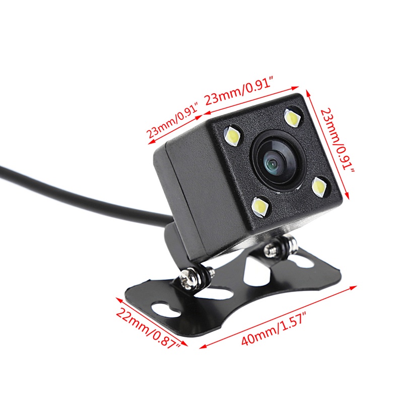 Camera Hỗ Trợ Tầm Nhìn Ban Đêm Độ Nét Cao 12V 170 Chống Thấm Nước Dành Cho Xe Hơi° Phụ Kiện Chuyên Dụng Cho CMOS Chất Lượng Cao
