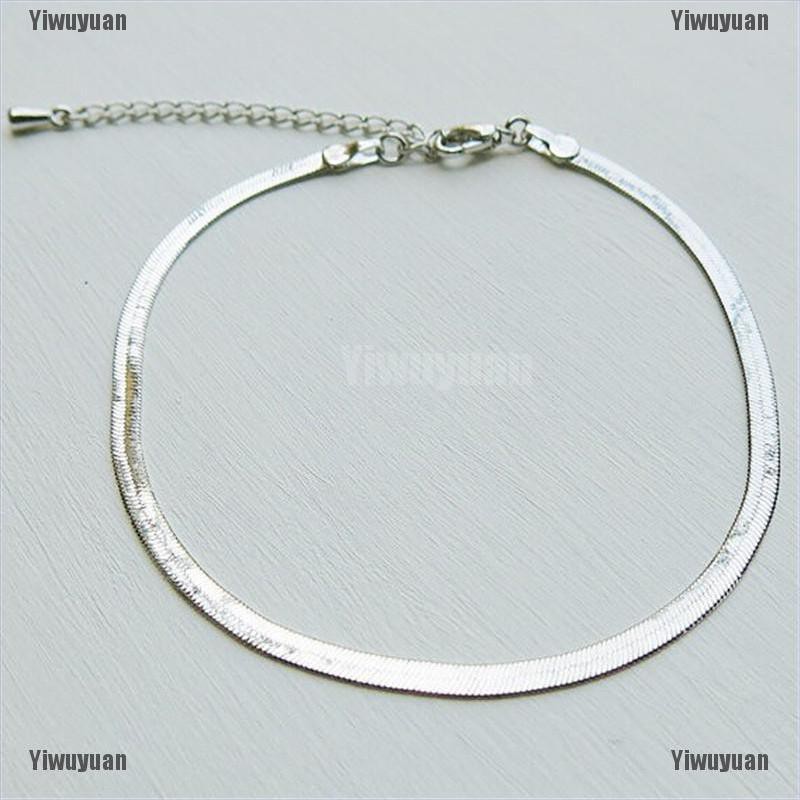Lắc Chân Mạ Vàng / Bạc Đơn Giản Thời Trang