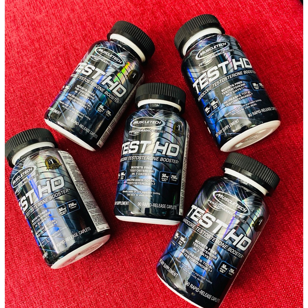 TEST HD | Hỗ Trợ Tăng Hoocmon Nam MUSCLETECH TEST HD (90 Viên) - Chính Hãng Tại SHAPE Store