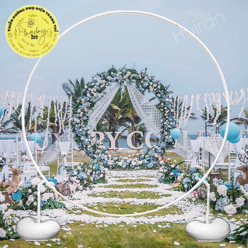 Trụ vòm tròn kết bóng trang trí sinh nhật, sự kiện với nhiều kích thước