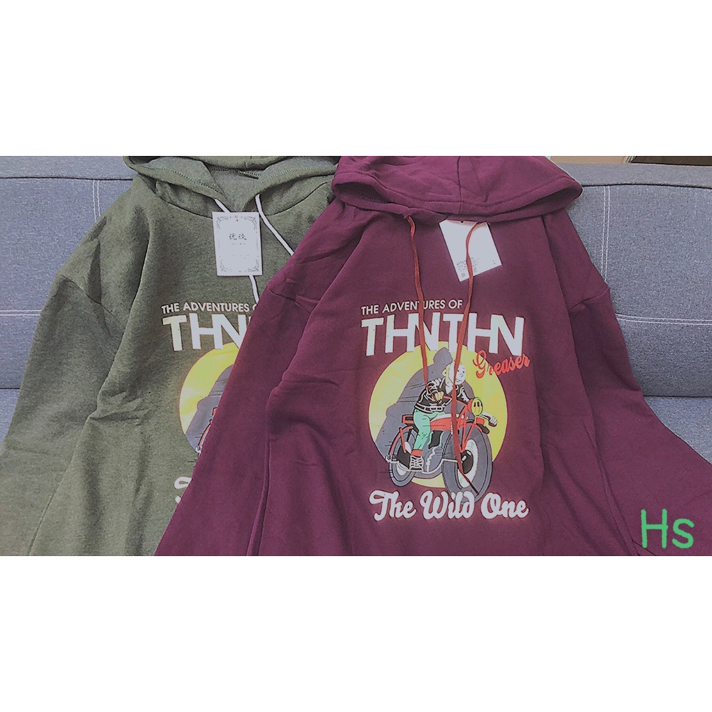 Áo hoodie tin tin chạy xe MEMN 693