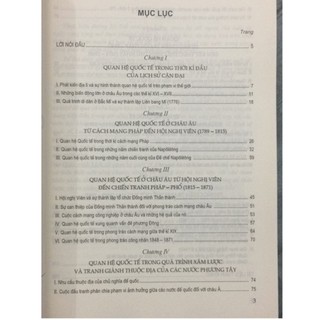 Sách - Lịch sử quan hệ quốc tế