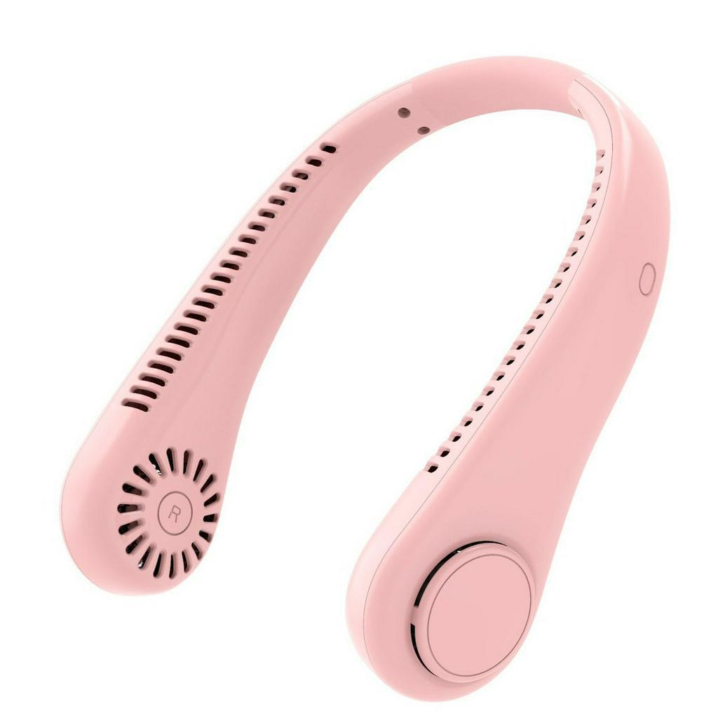 Quạt đeo cổ pin 2500mAh làm mát, quạt tích điện, quạt mini đeo cổ không cách làm mát cực nhanh, nhỏ gọn tiện lợi.
