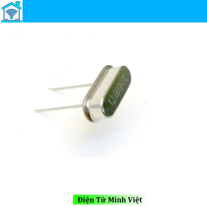 Thạch Anh 12Mhz Cắm 2 Chân