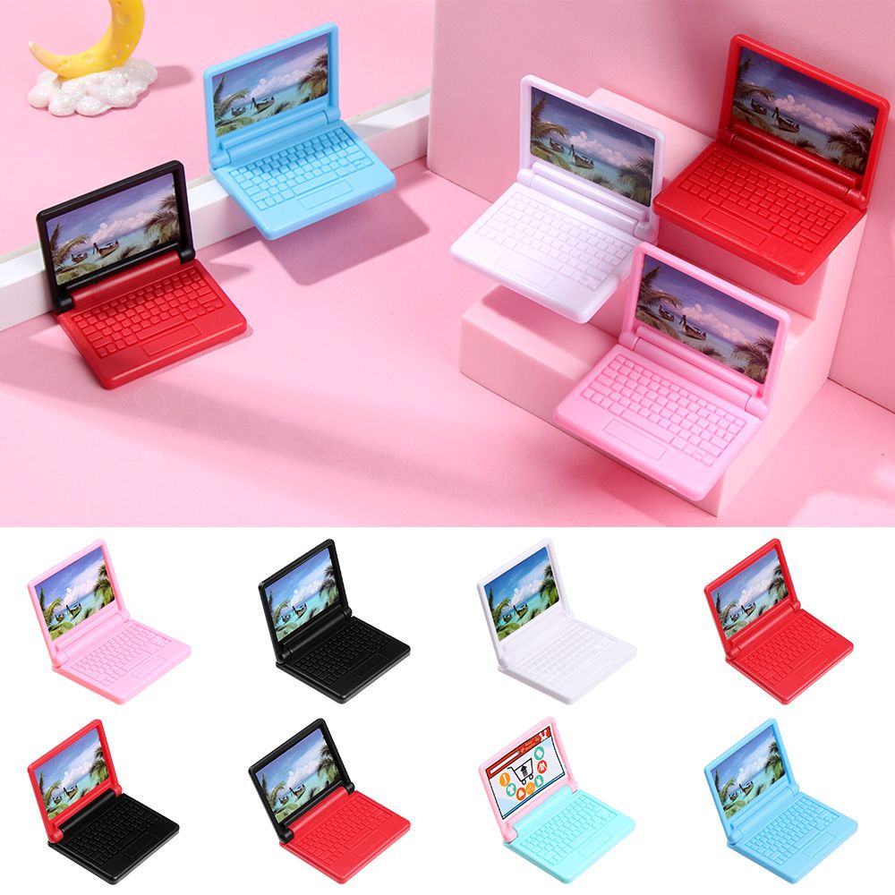 Máy Tính Xách Tay Mini Thời Trang Cho Búp Bê