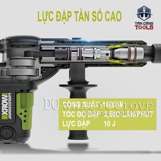 MÁY ĐỤC BÊ TÔNG WORX GREEN WU358