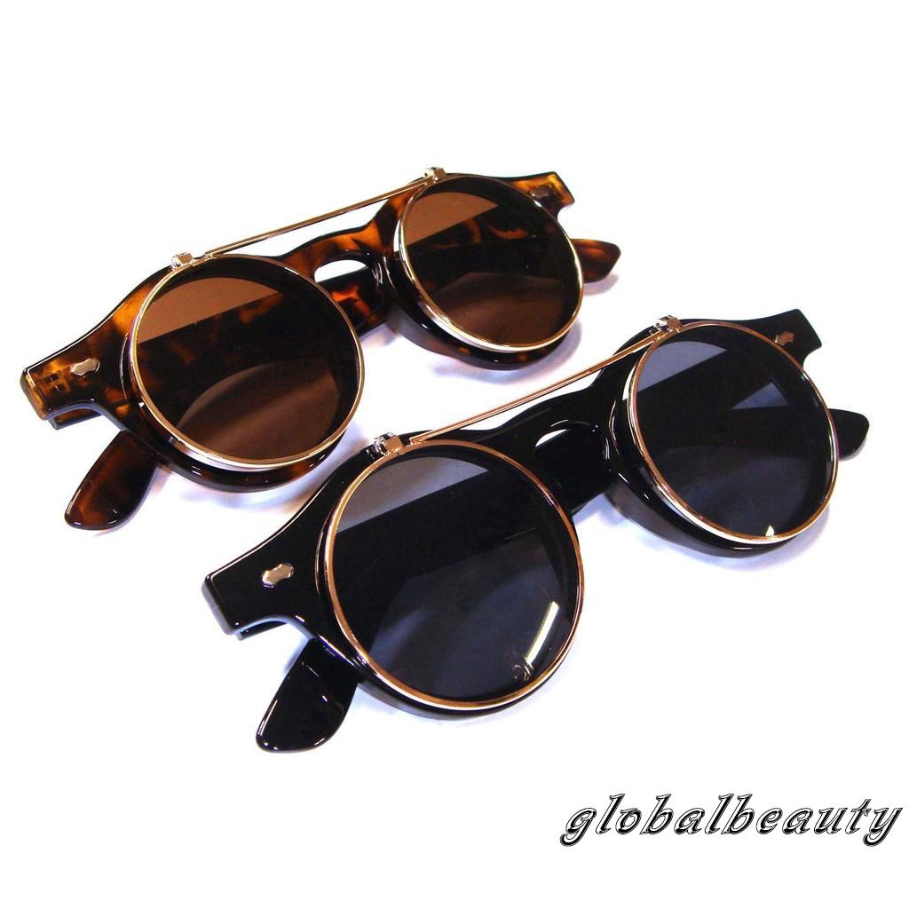 Kính mát 2 trong 1 phong cách cổ điển cho nam và nữ