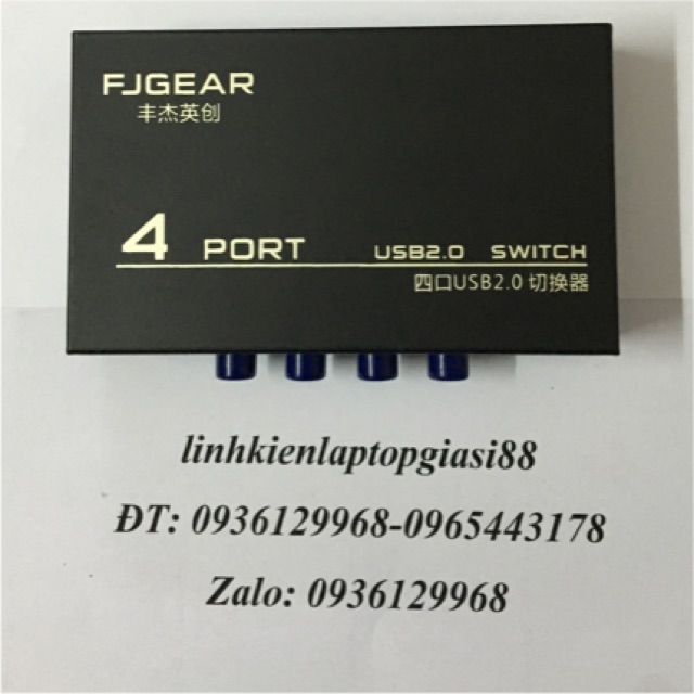 Bộ chia máy in 1 ra 4 [HUB MÁY IN 1-4]