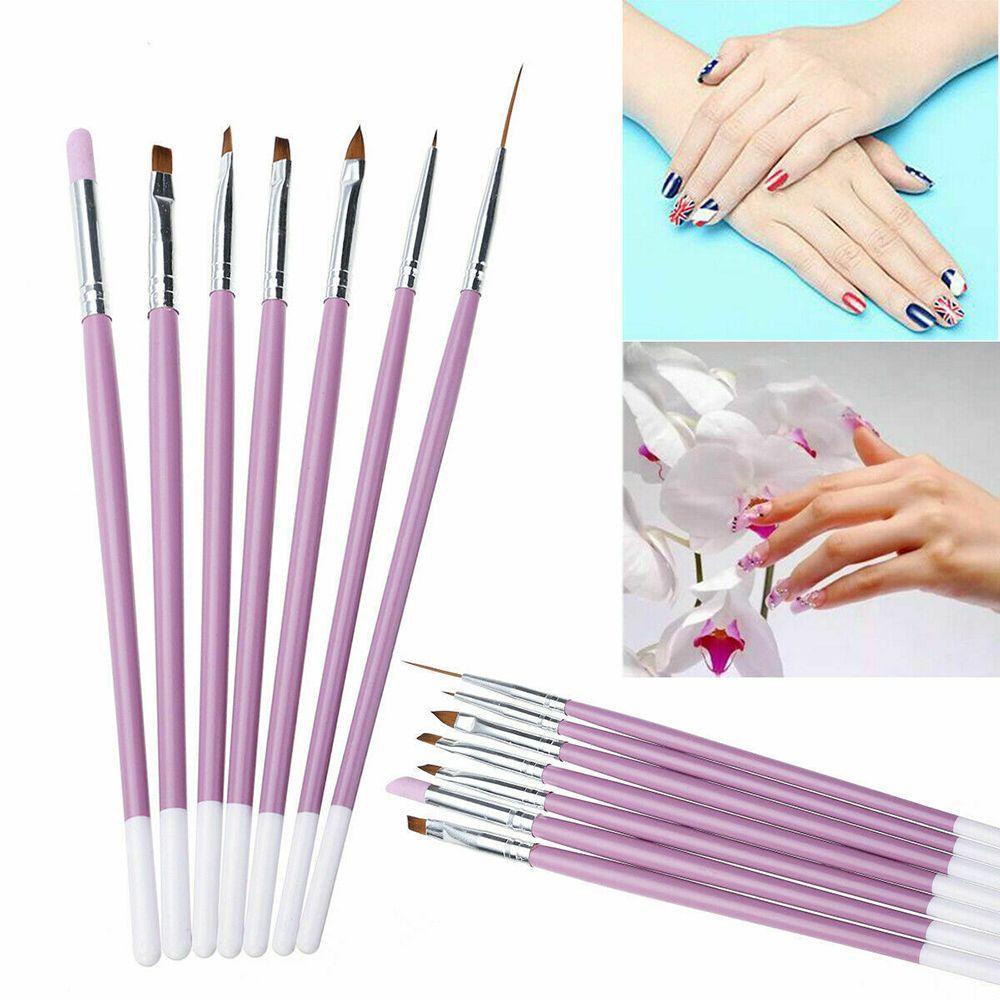 Bộ Cọ Vẽ Móng Tay Nối Dài Bằng Acrylic DIY