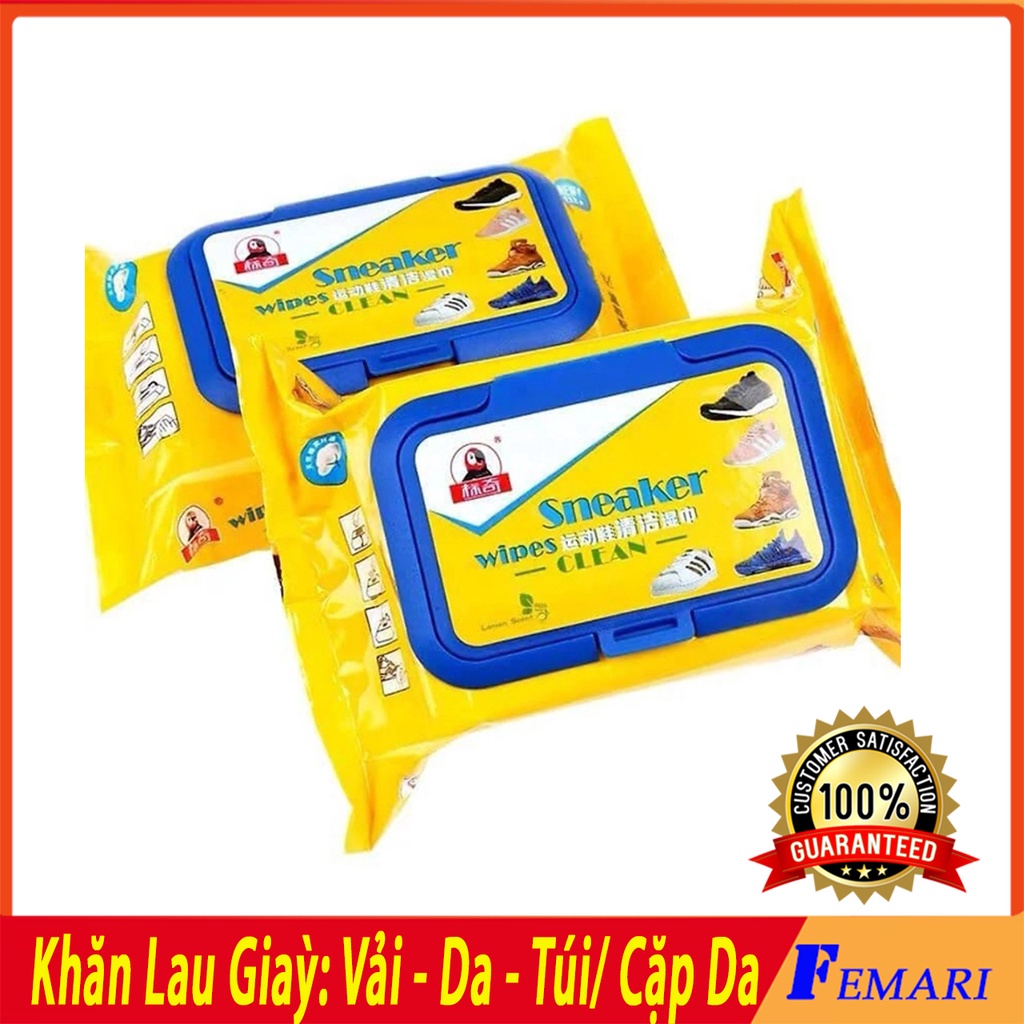 [ Siêu Sạch ] Chai Vệ Sinh Giày Da, Vải, Da Lộn - Làm Sạch Túi Xách, Ví, Thắt Lưng, Sofa, Ghế Da, Nỉ Nhung FEMARI