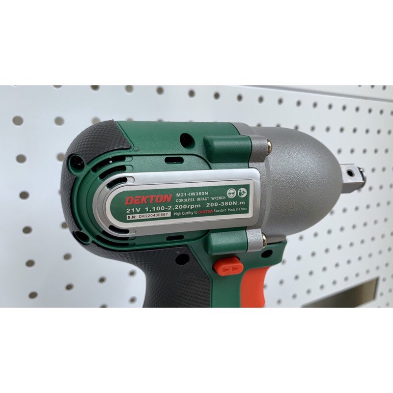 Thân máy bulong và siết vít 2in1 DEKTON 380N.M 2022 M21- IW380N siêu mạnh mở tất cả các loại xe honda new 100%