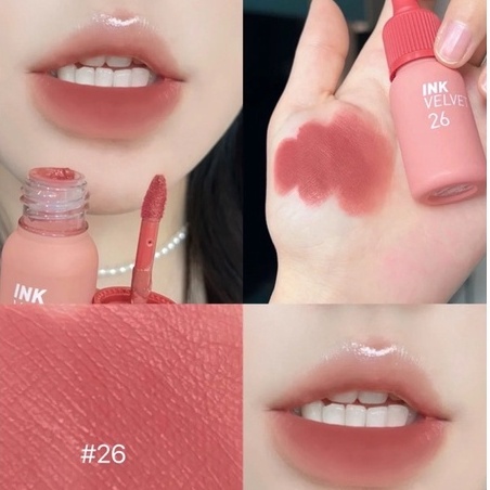 Son Ink Velvet Peripera Full Màu 2022