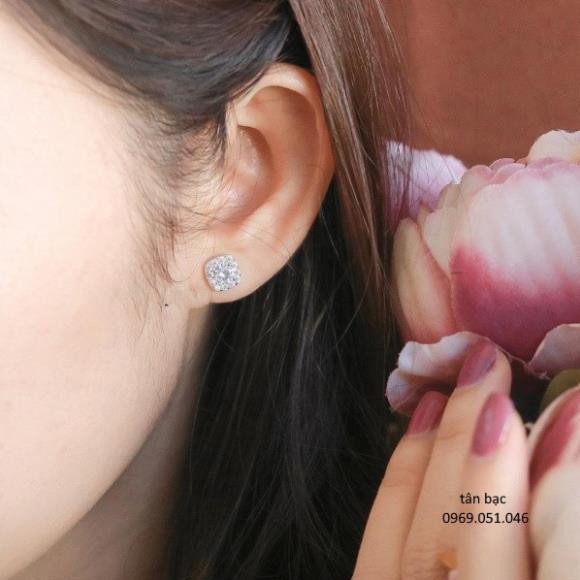 Bông tai nữ cá tính , hình dáng vuông , sự vân bằng giữa vẻ đẹp và sự sang trọng , shop freeship đơn hàng 50ka