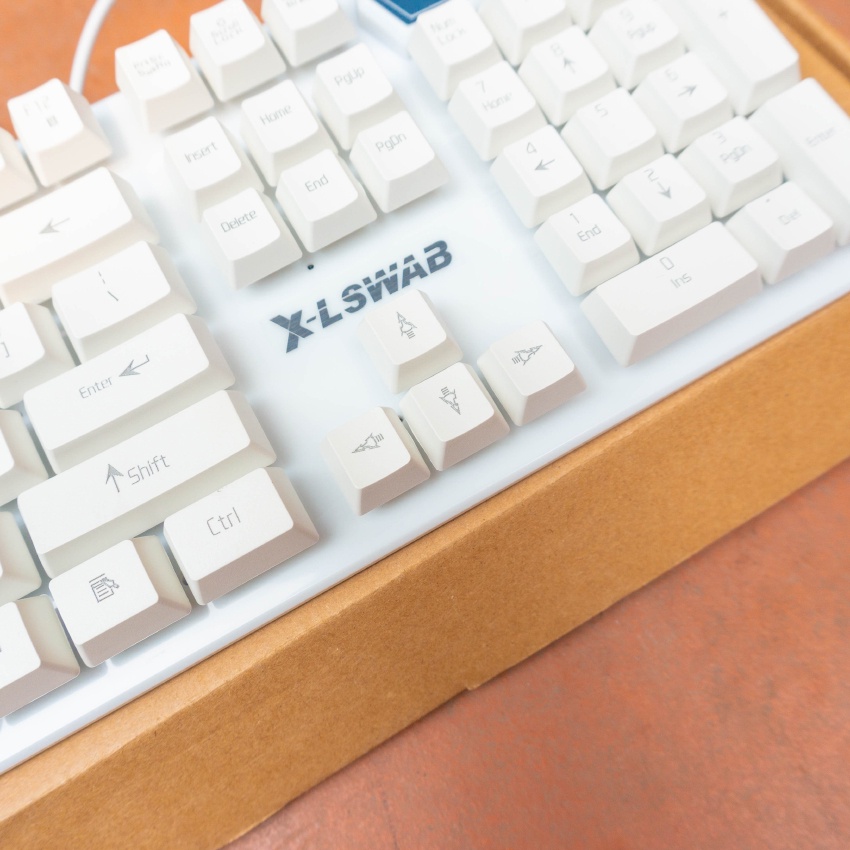 Bộ bàn phím kèm chuột máy tính - bàn phím gaming X-LSWAB GX30S có LED 7 màu ấn tượng