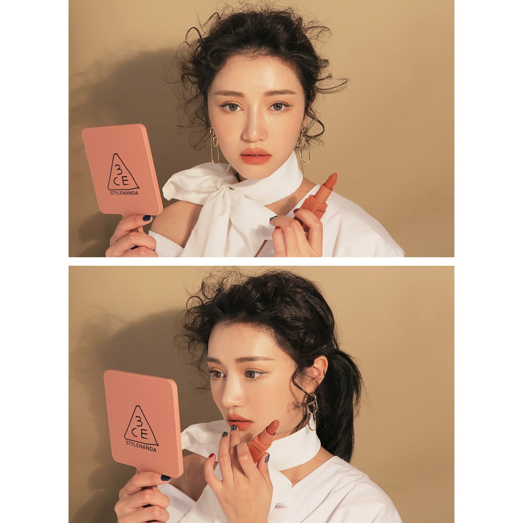 Gương Trang Điểm Cầm Tay 3CE Stylenanda Square Hand Mirror