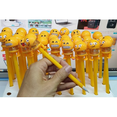 Bộ 5 cây bút lò xo Emoji ngộ nghĩnh