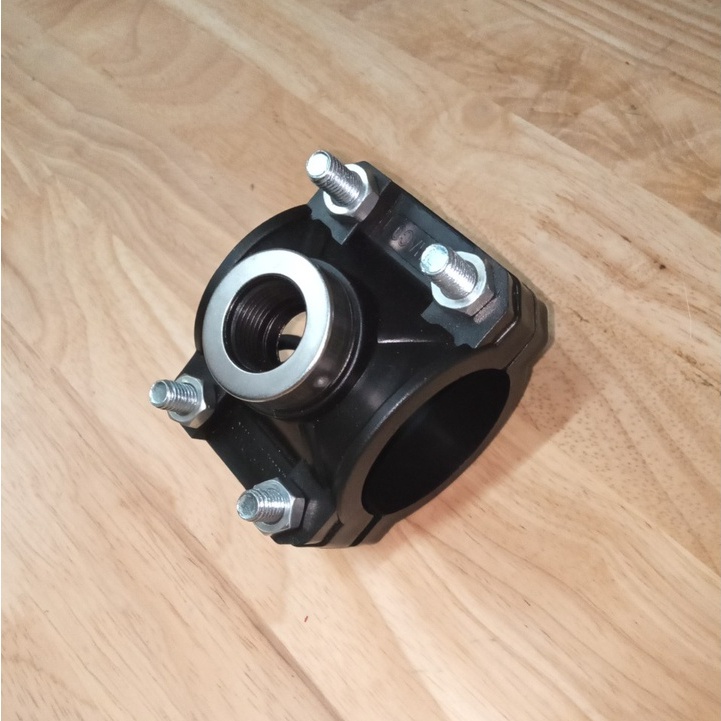 Đai khởi thủy 40,50 HDPE ren 1/2 và 3/4 (ren 21mm và 27mm)