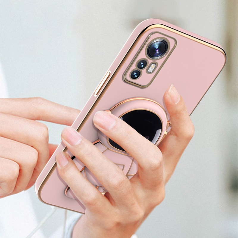 Ốp Điện Thoại Mềm Chống Sốc Kèm Chân Đỡ Cho Xiaomi Poco M4 X4 X3 M3 Pro Redmi Note 11 11S 10 10S 10A 10C