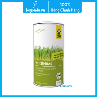 Bột cỏ lúa mì hữu cơ Raab Vitalfood
