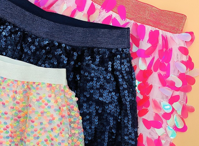 Chân váy Cat&Jack kết kim sa 4/5-14/16T