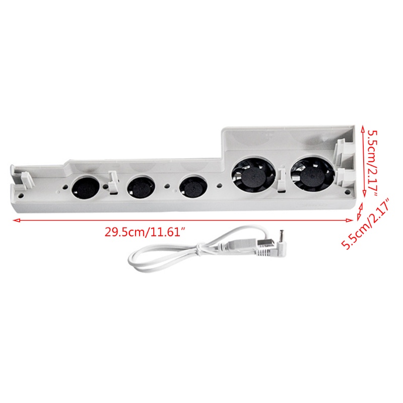 Quạt tản nhiệt điều khiển siêu turbo có dây cáp USB cho PS4 Pro