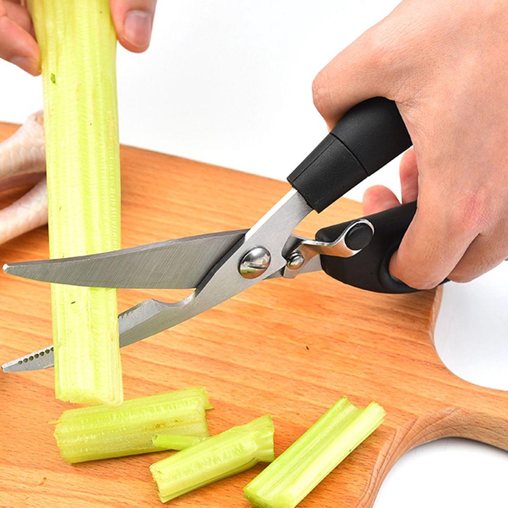 Kéo cắt xương gà MMULCK chất liệu thép không gỉ tiện lợi cho nhà bếp
