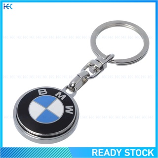 Móc Khóa Hình Logo Xe Hơi BMW 3D Bằng Thép Không Gỉ