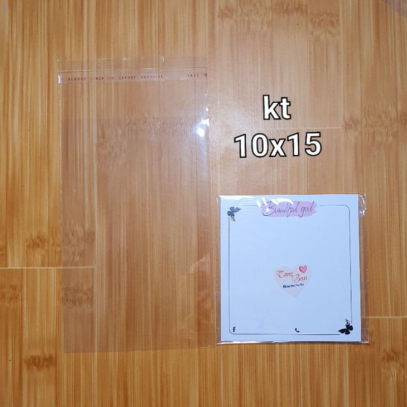 Túi bóng kính, túi bóng đựng thẻ nail