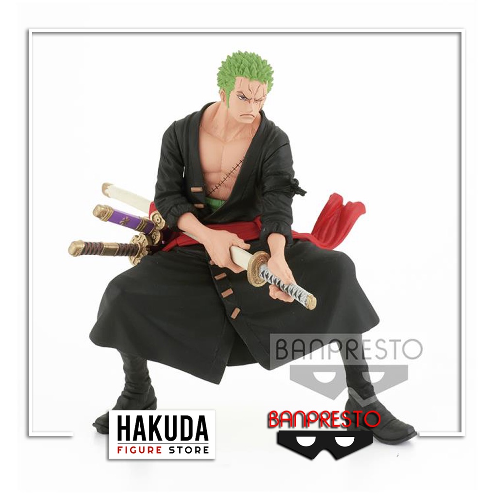 Mô hình One Piece The Roronoa Zoro (King of Artist - Wanokuni 2) - Chính hãng Banpresto Nhật Bản