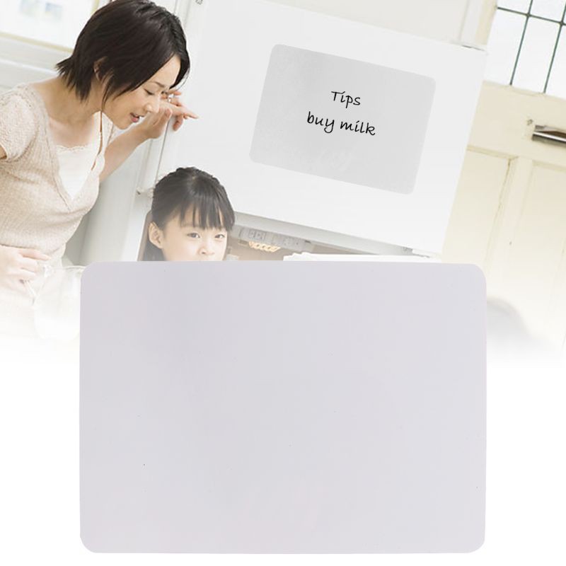 Bảng trắng nam châm gắn tủ lạnh kích cỡ 210x150mm a5