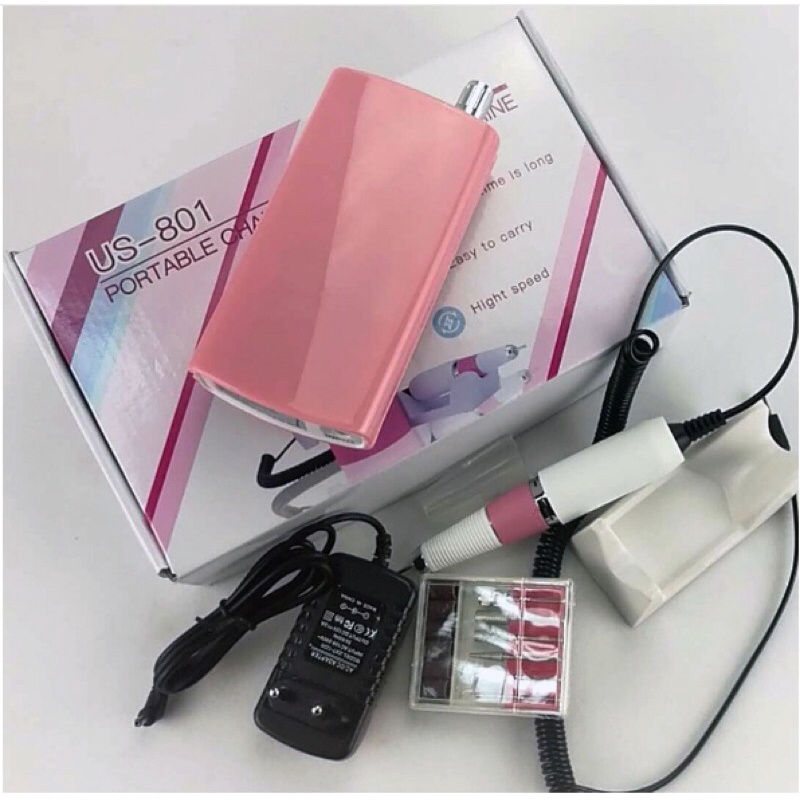 Máy Mài Móng, Máy Mài Tích Điện Làm Nail (Giao Màu Ngẫu Nhiên)