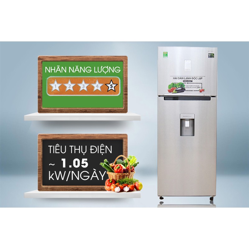 Tủ lạnh Samsung RT46K6836SL/SV, 464 lít, Inverter