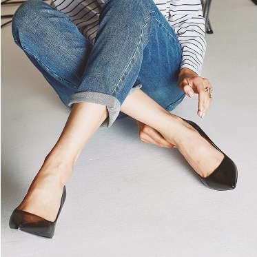 Giày Nữ Cao Gót Mũi Nhọn 7CM - MÃ XKC12