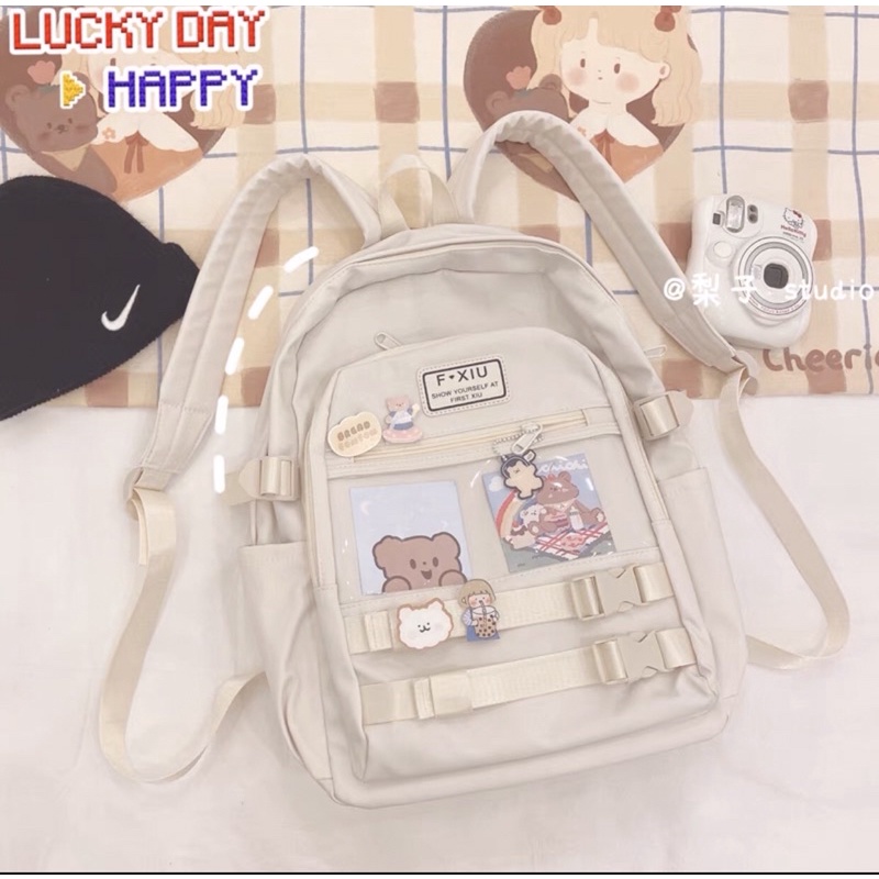 Balo học sinh FX Hàn Quốc tặng combo sticker