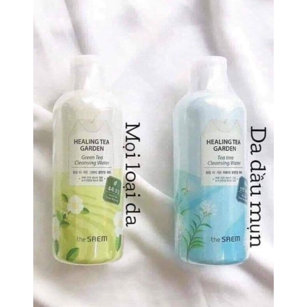 Nước tẩy trang Healing Tea Garden Cleasing Water The Saem 300ml