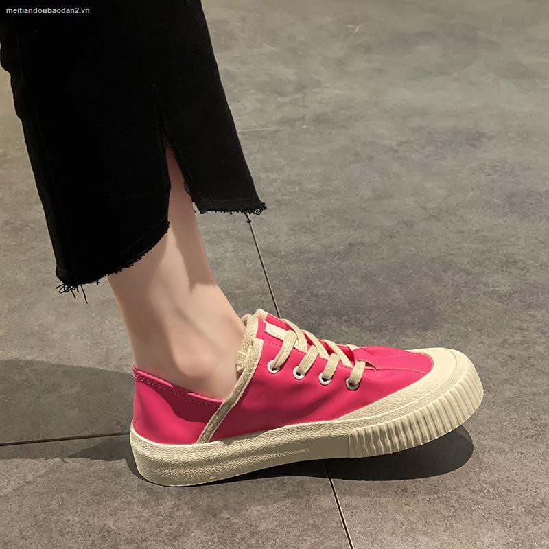 Giày Thể Thao Vải Canvas Mỏng Giản Dị Thời Trang Mùa Hè Mới Cho Nữ