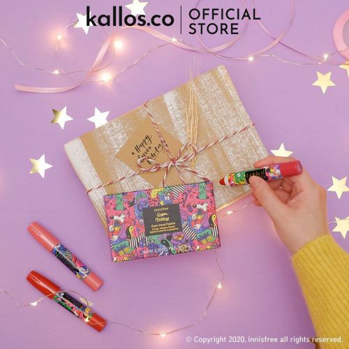 [TEM CHÍNH HÃNG] Son Bút Chì Innisfree Green Holidays Jelly Balm Crayon | BigBuy360 - bigbuy360.vn