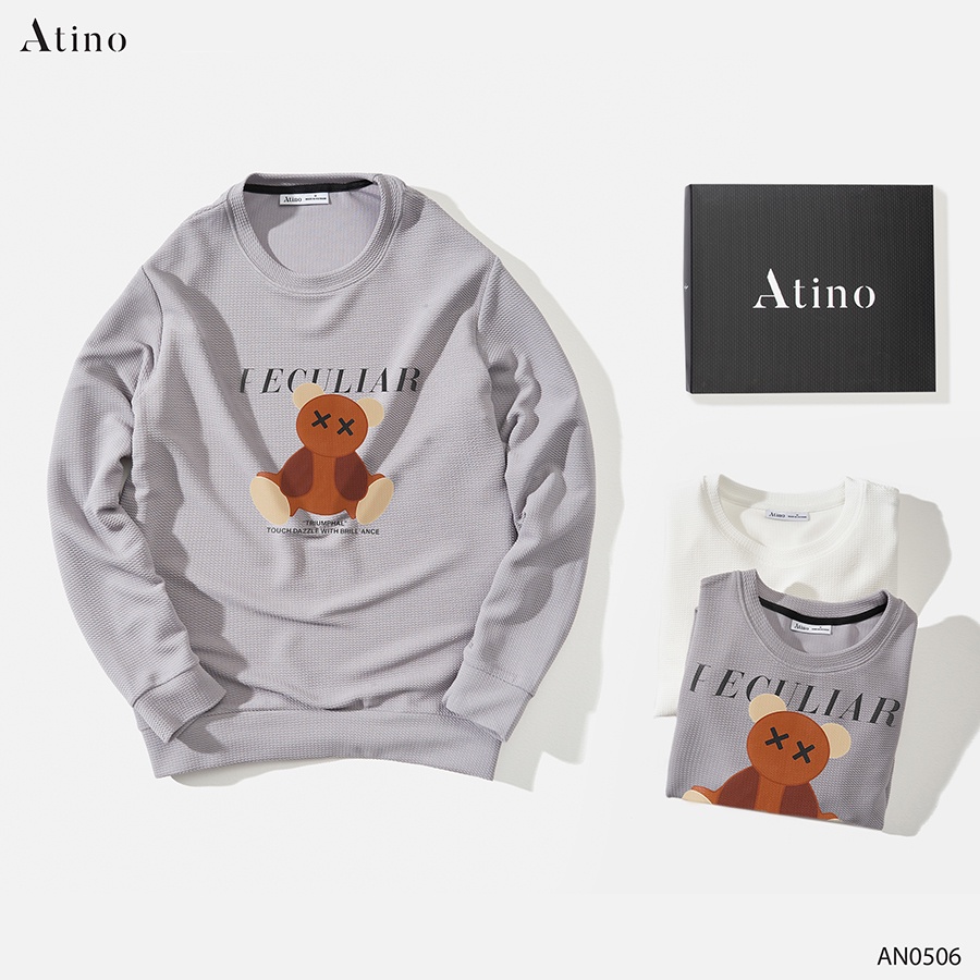 Áo thun dài tay nam GAUNA ATINO vải thun cao cấp chuẩn form AN0506