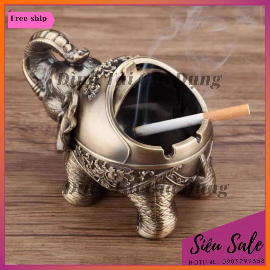 Gạt tàn hình con hổ, trâu, voi các loại, Gạt tàn thuốc hình độc - Hàng loại 1, siêu bền, đẹp dùng là mê
