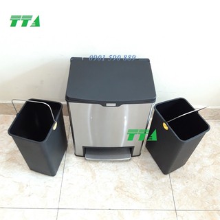 Thùng rác đạp đôi Fitis Mega SPD1-901