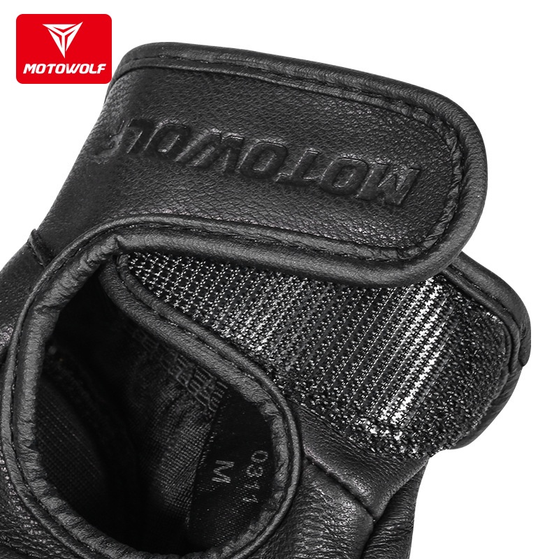 Găng tay da classic MOTOWOLF chính hãng MDL0311