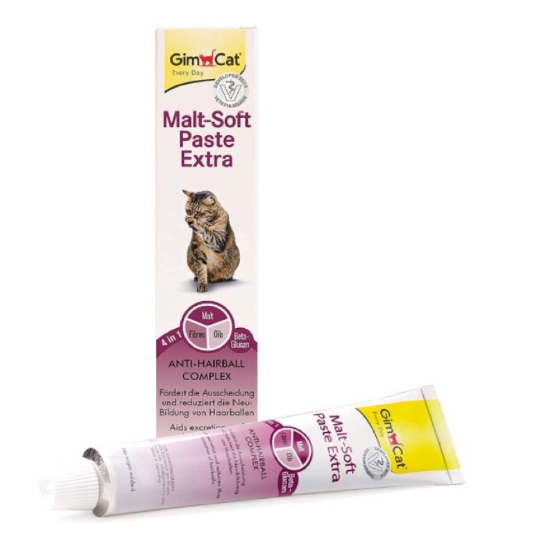 Gel Tiêu Búi Lông Gimcat Malt-Soft Paste Extra cho mèo