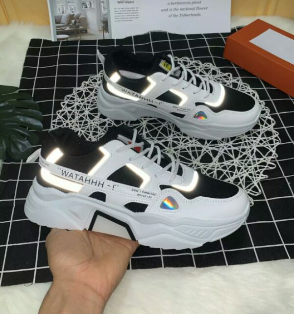 Giày sneaker nam dạ quang