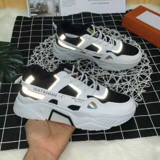 Giày sneaker nam dạ quang
